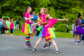 Heart and Sole participants dance with joy at 5K event